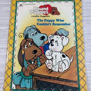 VTG 80S POUND PUPPIES The Puppy who Couldn't Remember book softcover VGUC